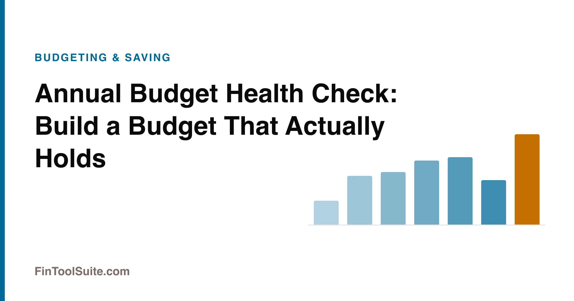 Annual Budget Health Check: Build a Budget That Actually Holds — title card