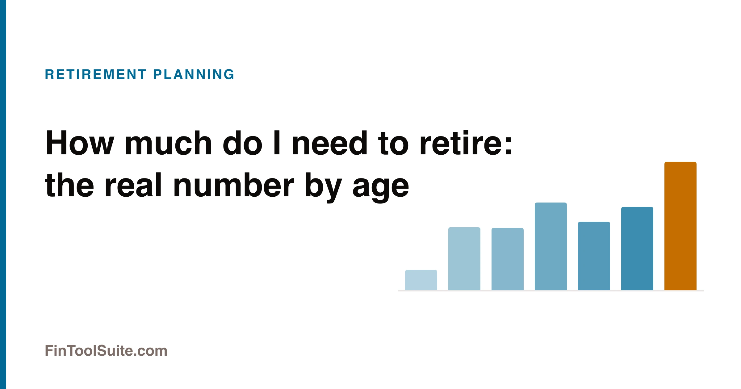 Retirement savings target by age illustrated with a worked example