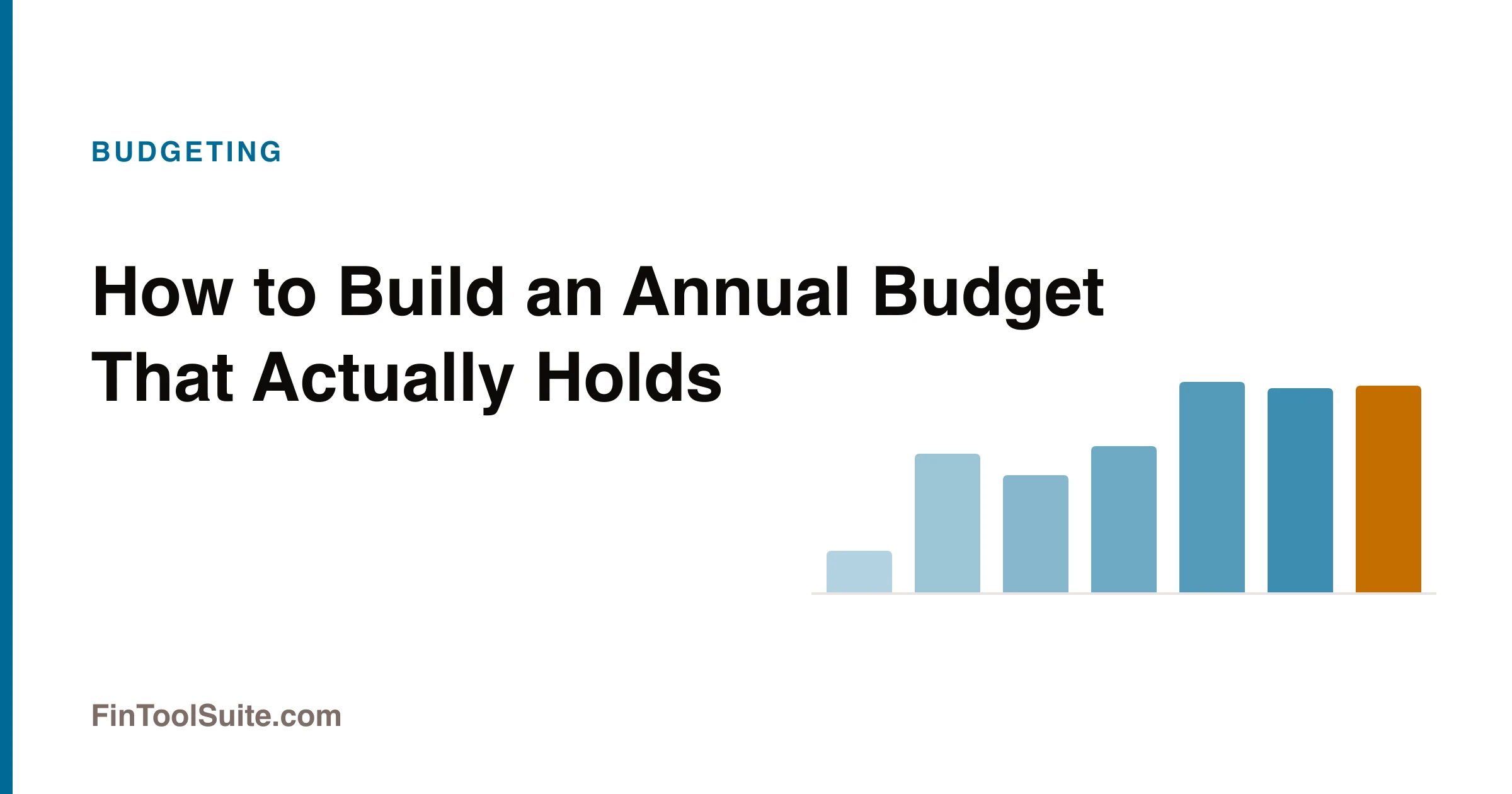 How to Build an Annual Budget That Actually Holds — title card